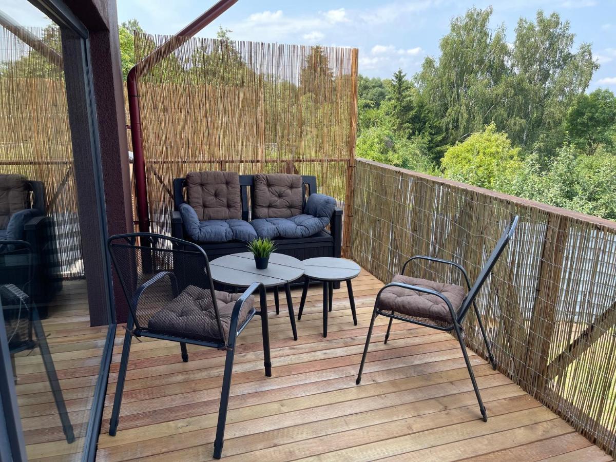 Duarto house, Sauna&Hot Tub Kiduliai Exterior foto